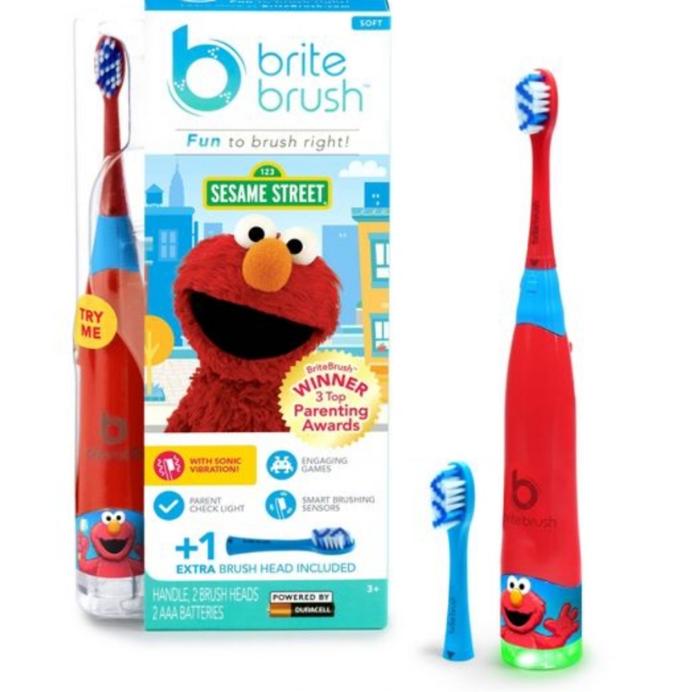 Brite brush interactive smart kids toothbrush elmo.